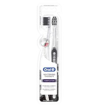 Escova Dental Compact Purification Extra Macia com Carvão 2unid. - Oral-B