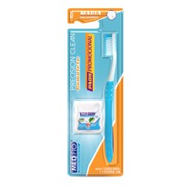 Kit Escova Dental Precision Clean Adulto Macia e Fio Dental - Medfio