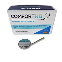 Espelho Bucal 1° Plano Nº5 Comfort HD 12unid - Wilcos