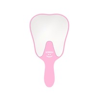 Espelho de Mão Formato de Dente Rosa - AF do Brasil