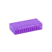 Estojo para Esterilização Plástico Sterilys Grande 20x9x4 cm Lilás com Glitter - Lysanda