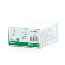 Fio Cirúrgico De Nylon Preto 0-1 Sem Agulha 1,5cm - Bioline Fios