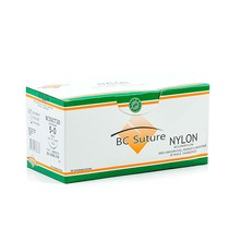 Fio de Sutura de Nylon 5-0 Agulha 3/8 COR 2,0 cm 24unid. - Bioline Fios
