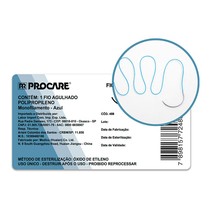 Fio de Sutura Agulhado - Polipropileno 1/0 - 35Mm - 1/2 - Procare