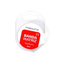 Fita Banda Matriz Metálica Aço Inox 7x0,05x500 mm - Maquira