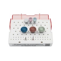 Kit de Acabamento e Polimento de Facetas em Cerâmica - American Burrs