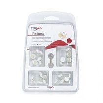 Kit Disco de Feltro Polimax 9,5 mm 24unid. + Mandril - TDV