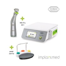 Kit Implantmed Plus com Contra-Ângulo Luz Led+ E Pedal Sem Fio - W&H
