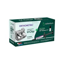 Kit Bráquete Metálico U-Clip 0.022 10 Casos + Tubos + Sequência Arcos + Adesivo e Primer 3M - Orthometric
