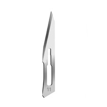 Lâmina de Bisturi Aço Carbono Nº 11 100unid. - Solidor
