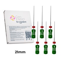 Lima K-Reamers GenEndo Nº35 21 mm 6unid. - Vigodent