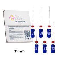 Lima K-Reamers GenEndo Nº60 31 mm 6unid. - Vigodent