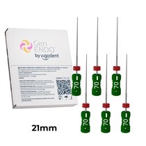Lima K-Reamers GenEndo Nº70 21 mm 6unid. - Vigodent