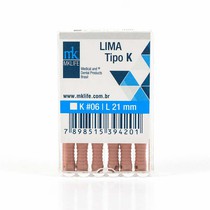 Lima K 21 mm Nº 6 - 6unid. - MK Life