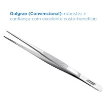 Pinça Anatômica Dissecção 16cm - Golgran