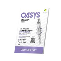 Mini-Implante Extra-Alveolar Oasys Rosca Dupla Diâmetro 2,1mm - Orthometric