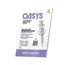 Mini-Implante Interradicular Oasys Rosca Dupla Diâmetro 1,6mm - Orthometric