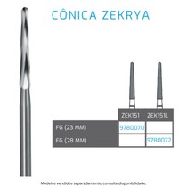 Broca Carbide Zekrya FG Cônica Cirúrgica AllPrime