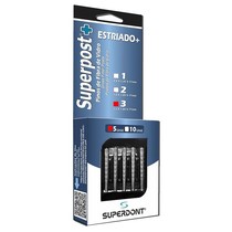 Pino de Fibra de Vidro Superpost+3 Estriado Nº 3 - Superdont