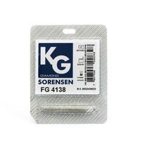 Ponta Diamantada Cônica Extremidade Arredondada FG Nº 4138 - KG Sorensen