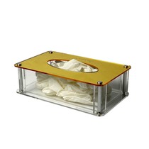 Porta Luvas Acrílico Dourado - Archneer