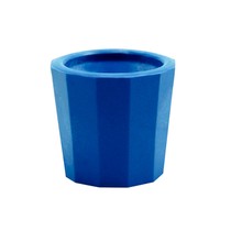 Pote Dappen Plástico Azul - Iodontosul