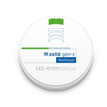 Disco de Zircônia para CAD/CAM Zolid Gen-x C1 98x20 - AmannGirrbach