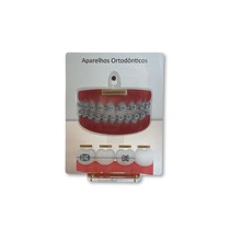 Quadro de Marcação Macromodelo Aparelhos Ortodônticos Guia Ortodôntico M Dourado - Archneer