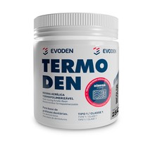 Resina Acrílica Termopolimerizável Híbrida Termoden Pó Rosa Médio com Veias 250G - Evoden