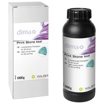 Resina para Impressora 3D Dima Print Stone Teal 1 kg - Kulzer