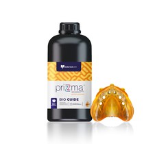 Resina para Impressora 3D Prizma Bio Guide DLP/LCD/SLA Âmbar 500g - Makertech Labs