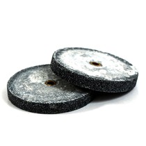 Pedra Koolies Roda Preta Grossa 2 un. - Dedeco