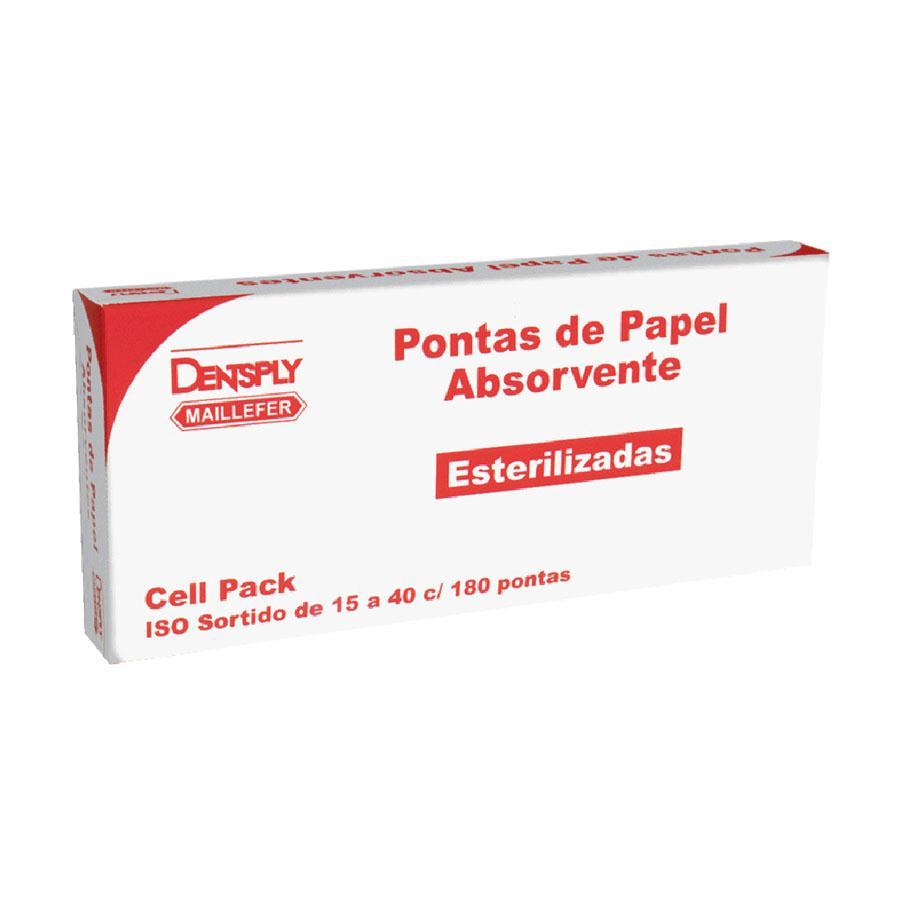 Ponta de Papel Absorvente Cell Pack Maillefer | Dental Cremer