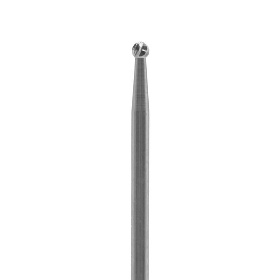 BROCA CARBIDE CIRURGICA CA RAZOR BY AMERICAN BURRS CODIGO CAC8 FORMATO ESFERICA HASTE CA CIR (26MM) — imagem 1