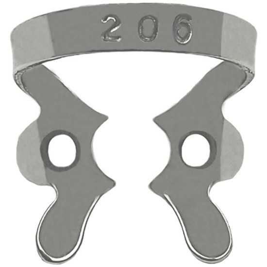 GRAMPO RUBBER DAM Nº 206 C/1 UN - MAQUIRA — imagem 1
