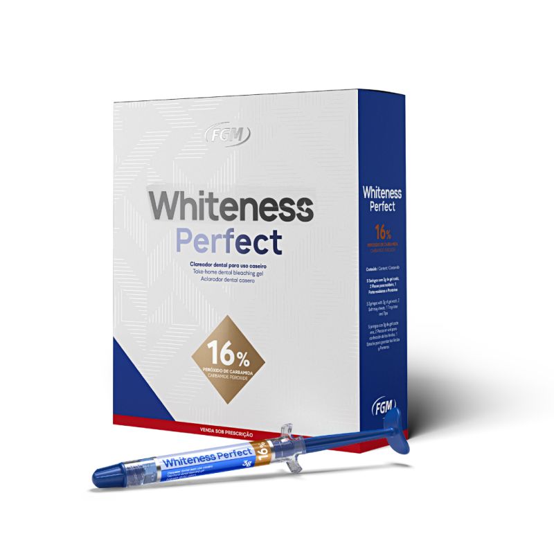 Clareador Whiteness Perfect 16% 3g 5unid. - FGM