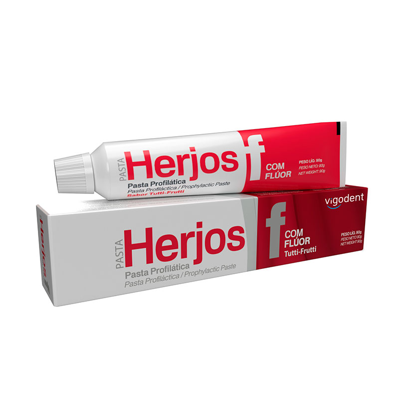 Pasta Profilática Herjos com Flúor 90g - Vigodent